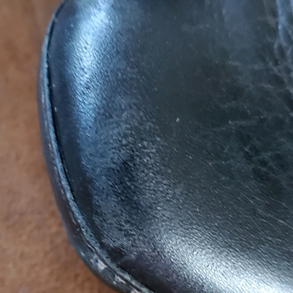 Clarks Artisan Black Zip Side Heeled Ankle Boot  Leather Upper Size 7M - Picture 13 of 13